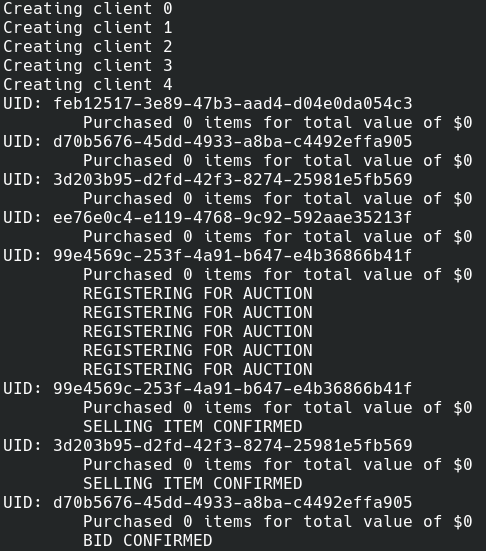 Client window
